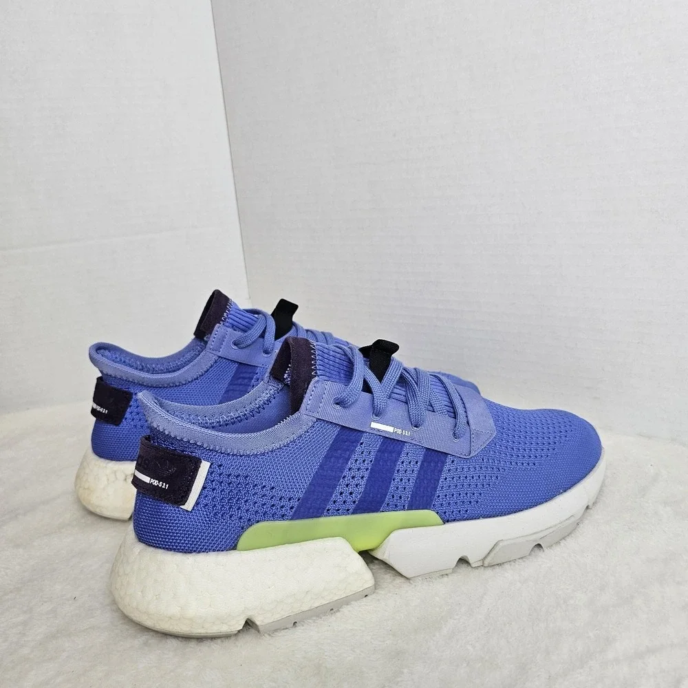 Adidas P.O.D S3.1 Ultraboost Running Shoes Blue Men's Size 12.5 US